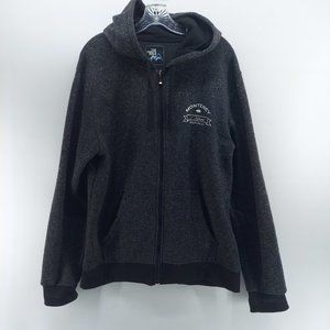 the north pole by tex international full zip sweater size large